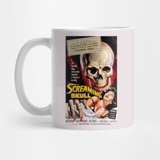 Classic Horror Movie Poster - The Screaming Skull Mug